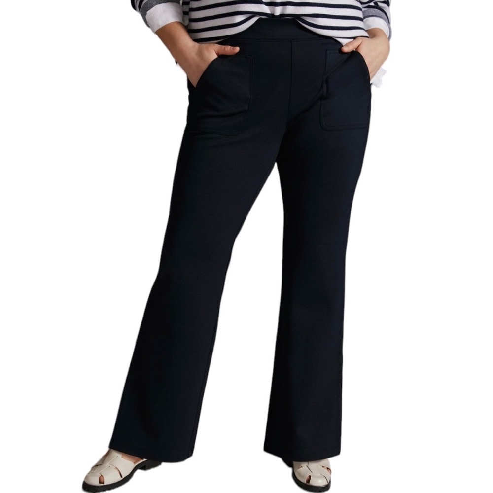 Maeve Anthropologie Knit Flare Pants